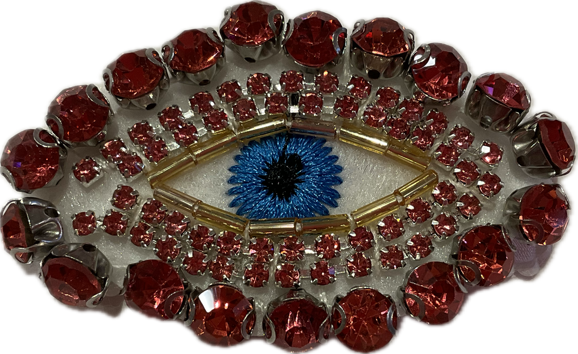 Beaded Patch Hair Clips image 7
