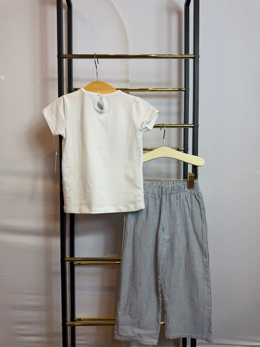 Seaside Blooms Top & Pants Set