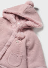 Pink PomPom Knit Cardigan image 1