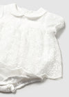 Lace Overlay Bubble Romper image 1