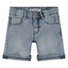 Navy Polo w/ Denim Shorts image 3