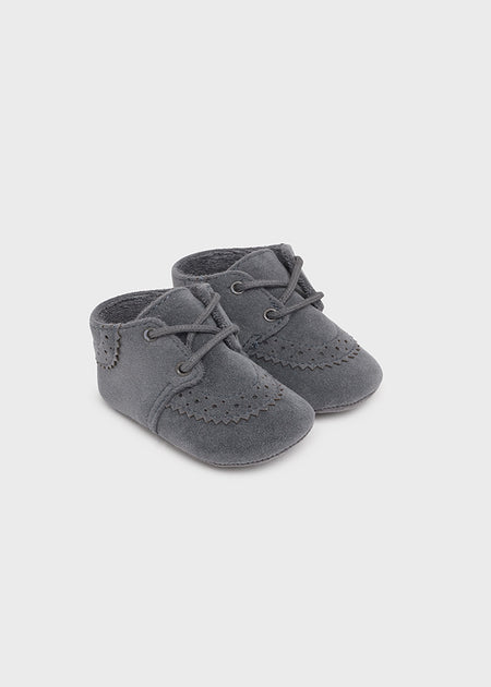 Grey Suede Booties image 0