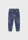 Navy Speckled Smock Top & Matching Pants image 5