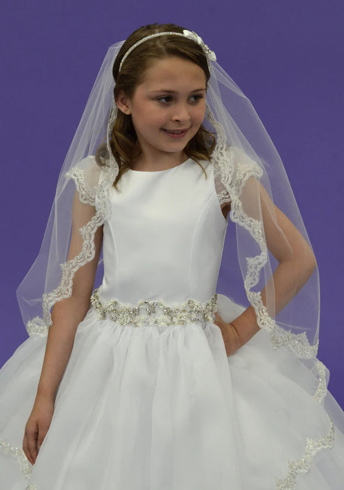 Esme - White w/ Veil 2025 Bella Bow image 6