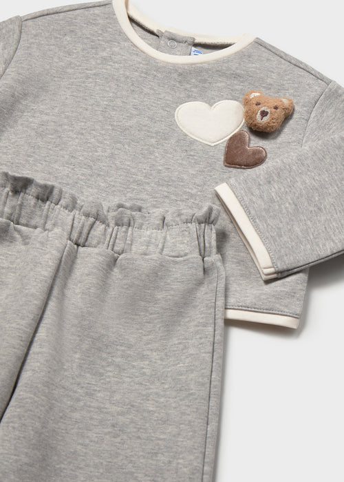 Grey Bear Sweatsuit, Heather Grey
