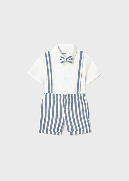 Dressy Stripe Short Set image 0
