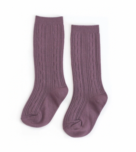 Cable Knit Knee High Socks 0-6mos. image 0