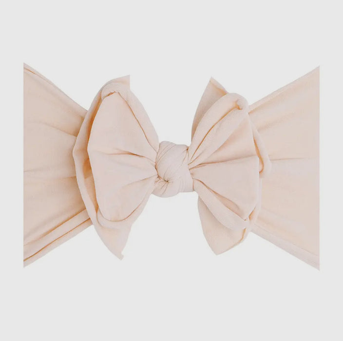 Baby Bling FAB-BOW-LOUS soft nylon bow headband