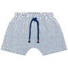 Classic Henley Bodysuit & Striped Shorts Set image 1