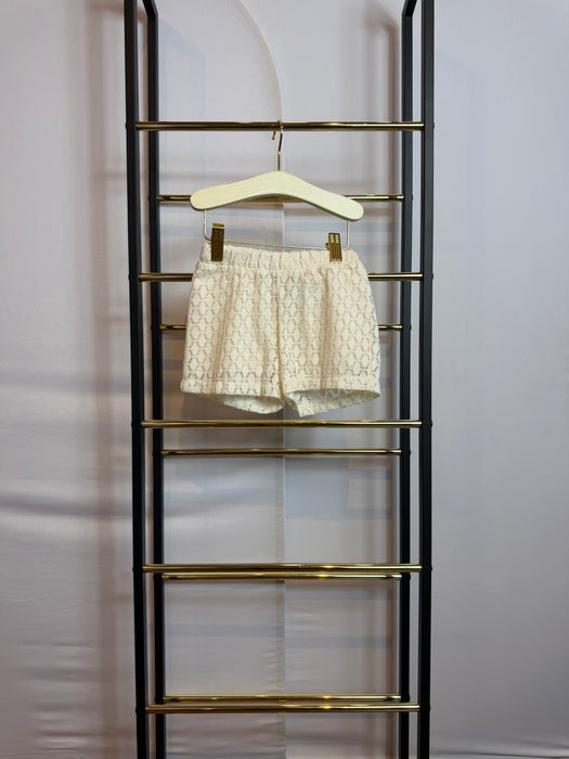 Girls’ Lace Overlay Two-Piece Set