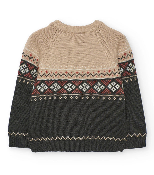 Fair Isle Sweater & Cargo Pant Set