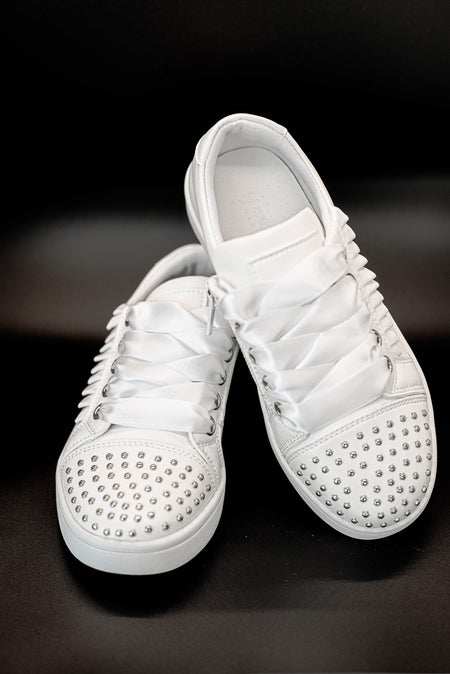 Anna Low Top Studded Sneakers image 1