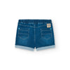 Soft Stretch Faux Denim Shorts image 2