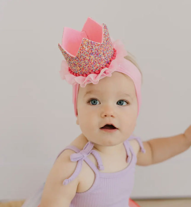 Baby Bling Birthday Crown
