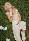 Elegant Ivory Crochet Jumpsuit image 0