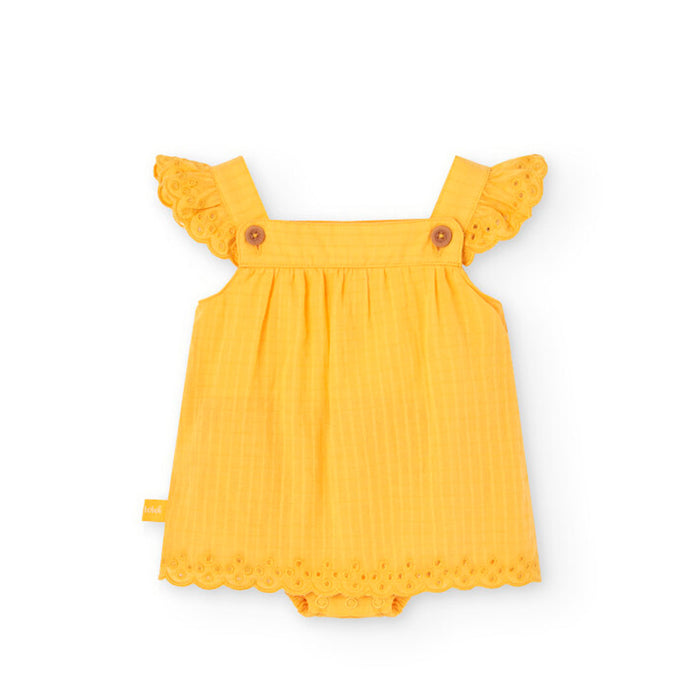 Sunny Flutter Sleeve Dress & Bloomers Set image 0
