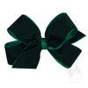 Velvet over Satin Bow  image 2