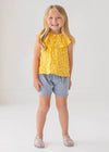 ​​​​​​​Sunshine Bloom Denim Set image 0