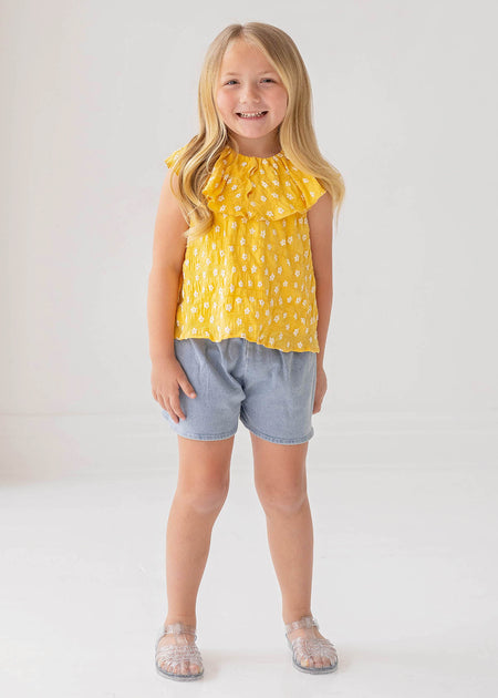 ​​​​​​​Sunshine Bloom Denim Set image 0