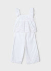 White Gaucho 2pc Set image 1