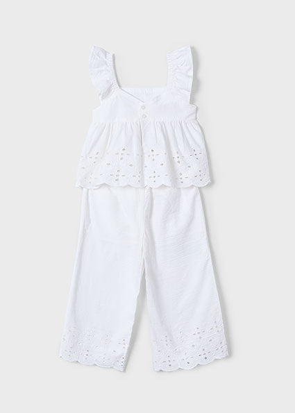 White Gaucho 2pc Set image 1