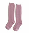 Cable Knit Knee High Socks 0-6mos. image 5