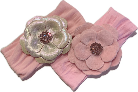 Jewel Flower Bow Headband image 0