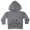 Grey Printed Palm 2pc Set image 0
