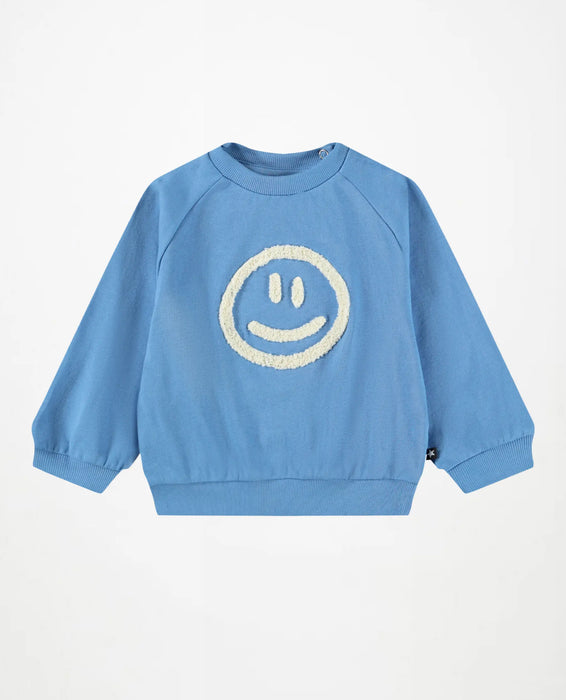 Molo Blue Smile Sweatsuit
