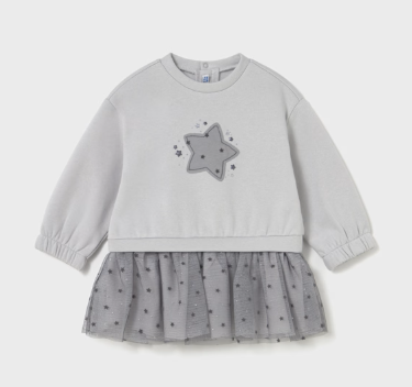 Starry Sparkle Sweatshirt Dress