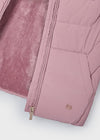 Mauve Hooded Vest image 1
