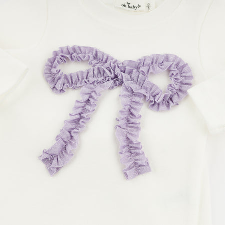 Lavender Bow 2-Piece Set image 2