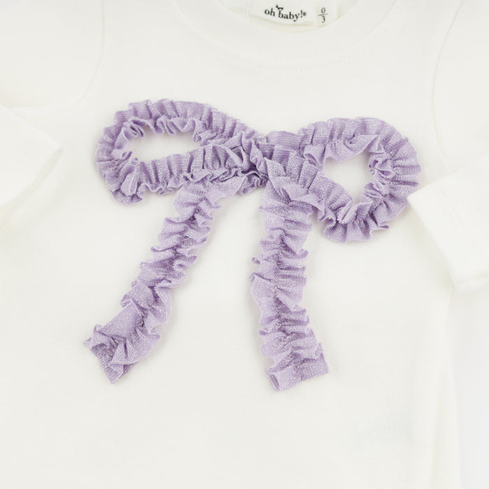 Lavender Bow 2-Piece Set image 2