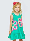 Bold & Playful Ruffle Hem Dress image 0