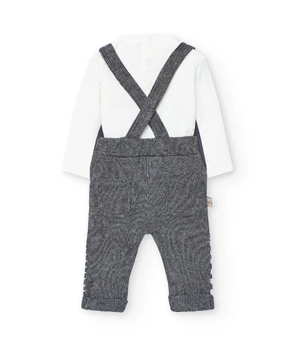 Bunny & Friends Overalls 2-Piece Set