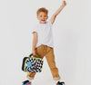 I <3 Snacks Patched Checkered Lunchbag image 1