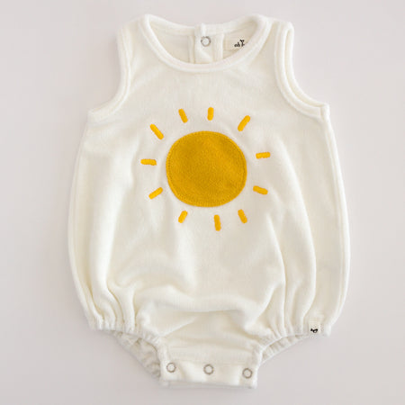 Golden Sun Terry Applique Bubble image 0