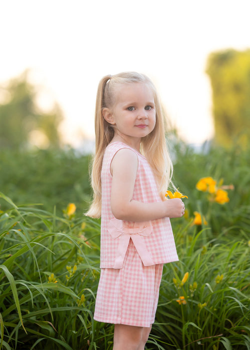 Pink Plaid Perfection Toddler 2pc