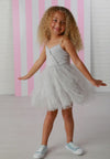 Lya Silver Shimmer Dress image 1