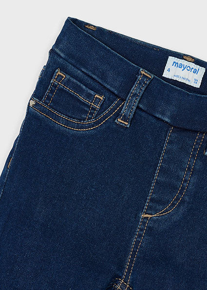 Sherpa Layered Top & Stretch Denim Jean Set
