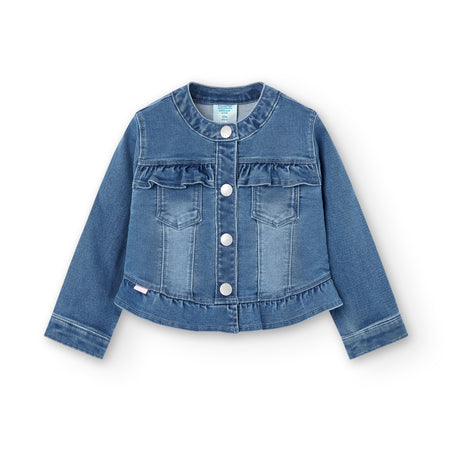 Ruffle Denim Jacket image 0