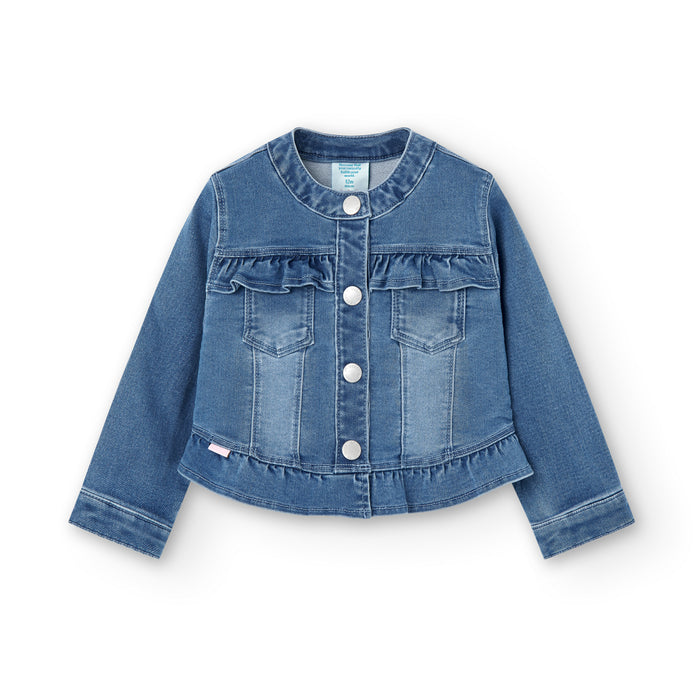 Ruffle Denim Jacket image 0