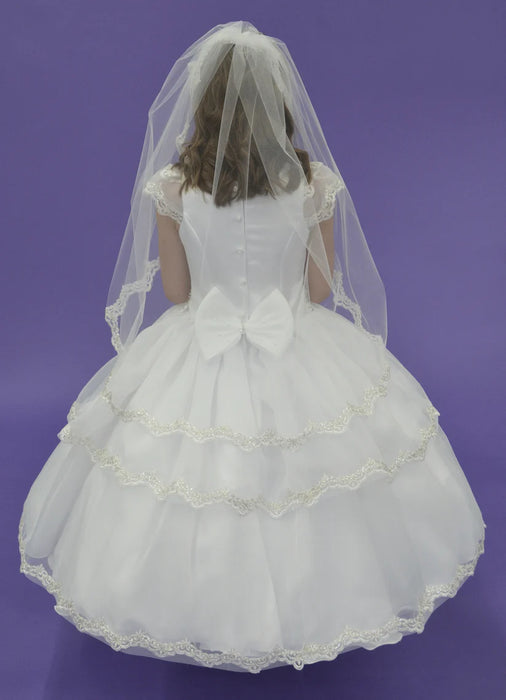 Esme - White w/ Veil 2025 Bella Bow image 5