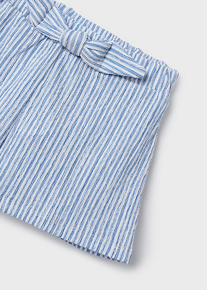 Tiered Blouse & Stripe Short Set image 5