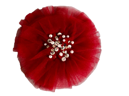Ruby Tulle Clip image 0