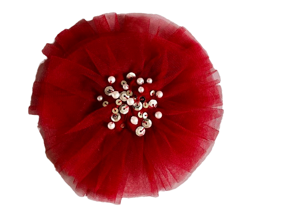 Ruby Tulle Clip image 0