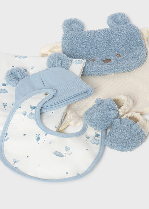 Bear Gift Set, Pink, Blue or Brown