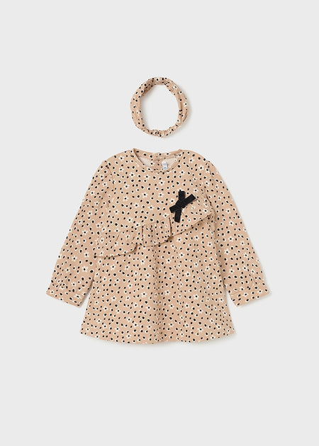 Daisy Dot Dress w/ Headband image 1