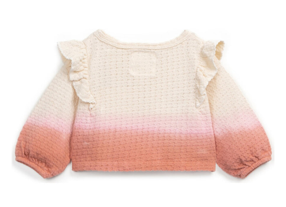 Pink Ombré Sweater and Short Set image 1