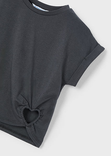 Heart Twist Tee – Black or White (Sold Separately) image 5